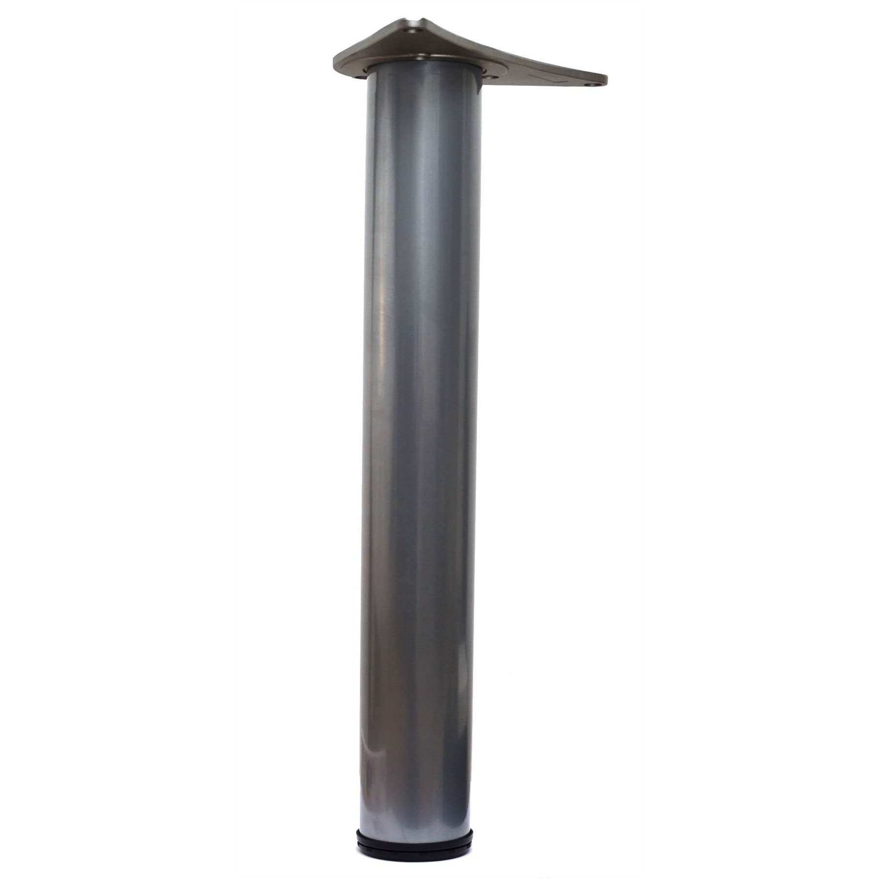 10 x 870mm Adjustable Silver Breakfast Bar Worktop Support Table Leg 60mm Dia